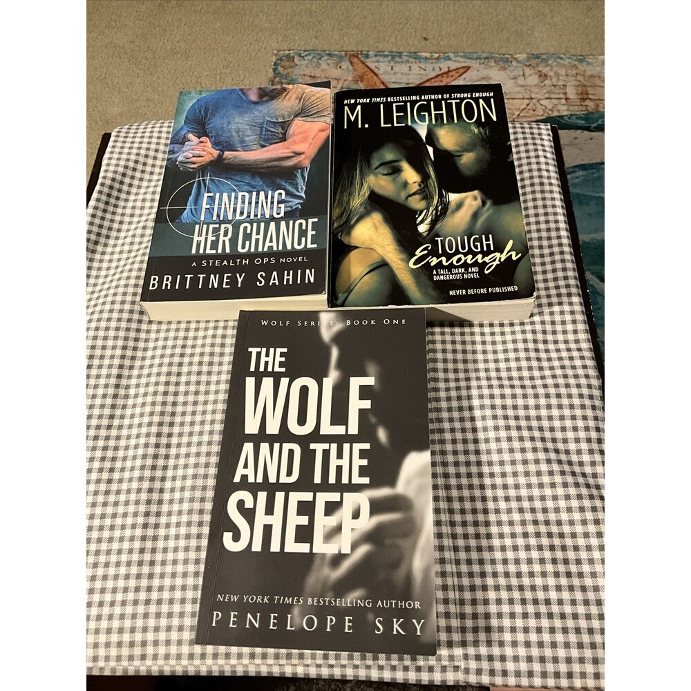 Finding Her Chance (Stealth Ops), Tough Enough 1st Ed., The Wolf & The Sheep